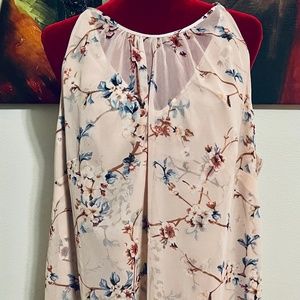 WHBM Plus Size Sleeveless Blouse